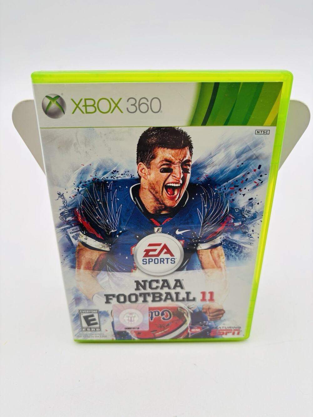 NCAA Football 11 (Microsoft Xbox 360, 2010) No Manual Tested Working VG Cond